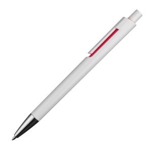 Stylo bille blanc avec applications colorées DEAN 16