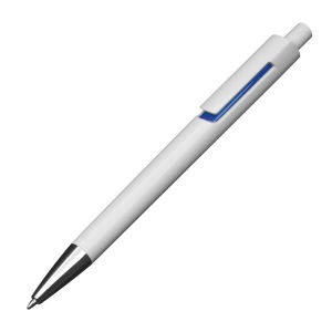 Stylo bille blanc avec applications colorées DEAN 3