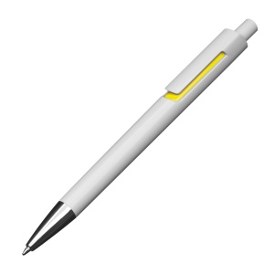 Stylo bille blanc avec applications colorées DEAN 5