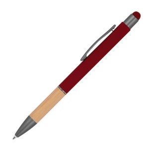 Stylo en aluminium et bambou BRYGIDA 12