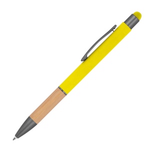 Stylo en aluminium et bambou BRYGIDA 27