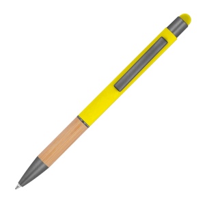 Stylo en aluminium et bambou BRYGIDA 28