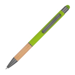 Stylo en aluminium et bambou BRYGIDA 37