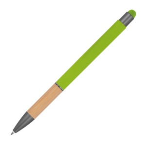 Stylo en aluminium et bambou BRYGIDA 38