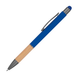 Stylo en aluminium et bambou BRYGIDA 18