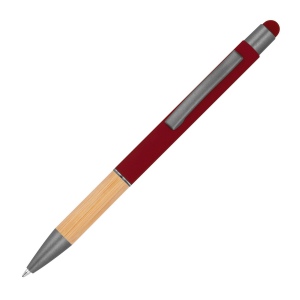 Stylo en aluminium et bambou BRYGIDA 2