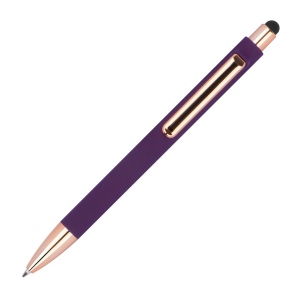 Stylo à bille caoutchouté LENA 17