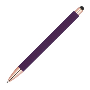 Stylo à bille caoutchouté LENA 18