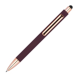 Stylo à bille caoutchouté LENA 8