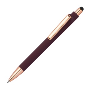 Stylo à bille caoutchouté LENA 2