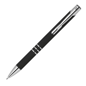 Stylo à bille avec surface caoutchoutée CONSTANZE 9