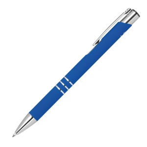 Stylo à bille avec surface caoutchoutée CONSTANZE 12