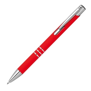 Stylo à bille avec surface caoutchoutée CONSTANZE 4