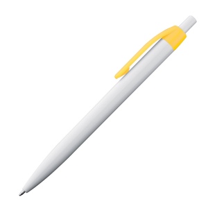 Stylo bille plastique avec clip de couleur BERTA 17