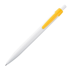Stylo bille plastique avec clip de couleur BERTA 18