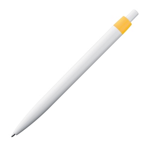 Stylo bille plastique avec clip de couleur BERTA 19