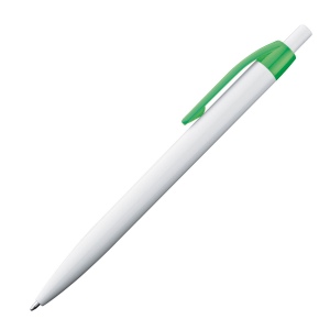 Stylo bille plastique avec clip de couleur BERTA 20