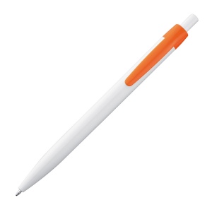 Stylo bille plastique avec clip de couleur BERTA 24
