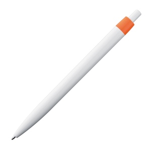 Stylo bille plastique avec clip de couleur BERTA 25