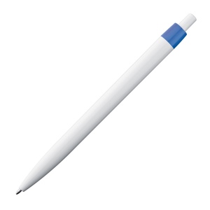 Stylo bille plastique avec clip de couleur BERTA 10