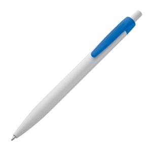 Stylo bille plastique avec clip de couleur BERTA