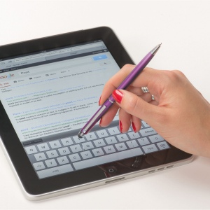 Stylo plastique slim avec fonction PAD KIMBERLY 18
