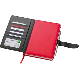 Carnet A5 avec fonction porte-cartes MARTIN 11