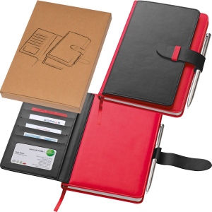 Carnet A5 avec fonction porte-cartes MARTIN 3