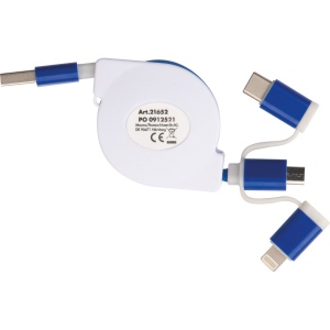Câble de recharge extensible avec 3 prises NICO 16