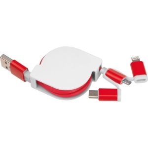 Câble de recharge extensible avec 3 prises NICO 17