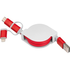 Câble de recharge extensible avec 3 prises NICO 19