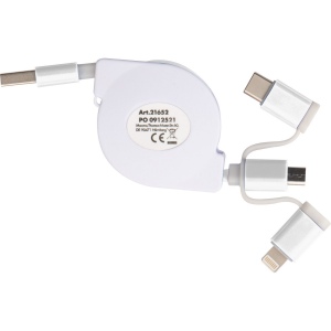 Câble de recharge extensible avec 3 prises NICO 26