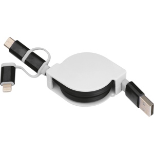 Câble de recharge extensible avec 3 prises NICO 9