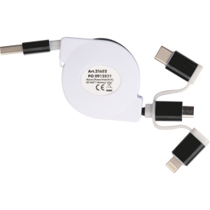 Câble de recharge extensible avec 3 prises NICO 11