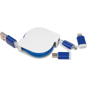 Câble de recharge extensible avec 3 prises NICO 12