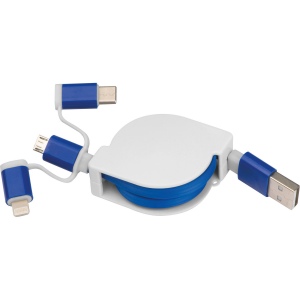 Câble de recharge extensible avec 3 prises NICO 3