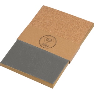 Cahier A5 en liège ATTILIO 15