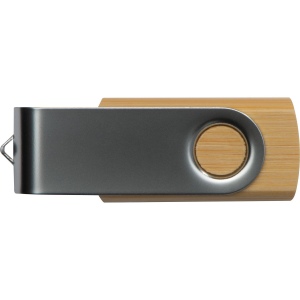 Clé USB Twist avec corps en bois moyen 8GO 5