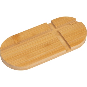 Support pour tablette et smartphone en bambou HAILEY 3