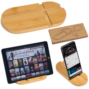 Support pour tablette et smartphone en bambou HAILEY 2