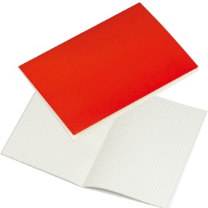 Carnet de notes avec feuilles quadrillées SILAS