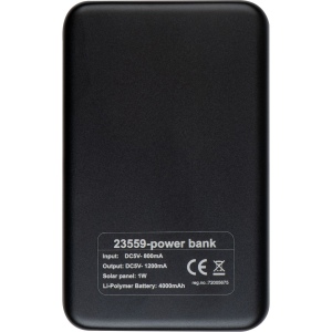 Chargeur solaire en métal LEONARD 8