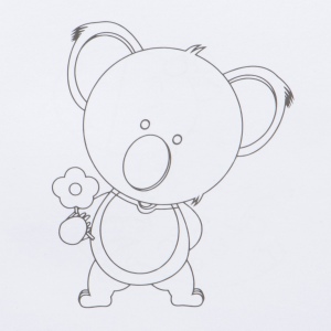 Cahier de coloriage avec 12 crayons de couleur RUFUS 5