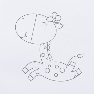 Cahier de coloriage avec 12 crayons de couleur RUFUS 6