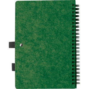 Carnet en feutrine RPET BRENDA 13