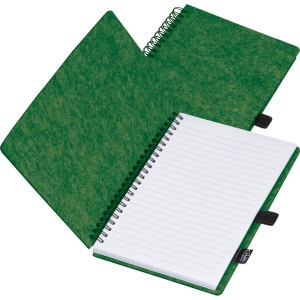 Carnet en feutrine RPET BRENDA 3