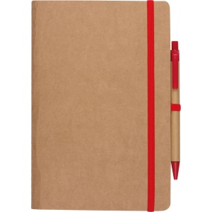 Cahier A5 avec stylo à bille CHLOE 18