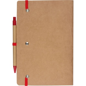 Cahier A5 avec stylo à bille CHLOE 19