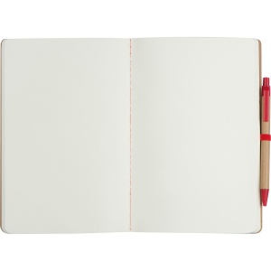Cahier A5 avec stylo à bille CHLOE 20