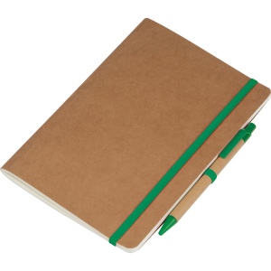 Cahier A5 avec stylo à bille CHLOE 21